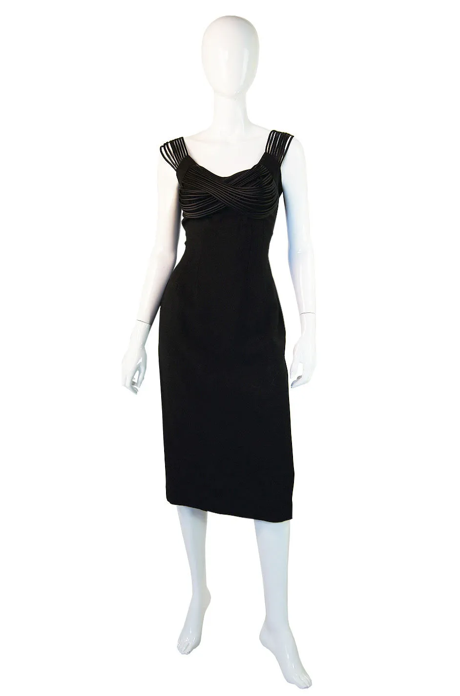 1960s Maggie Stover Bombshell Dress