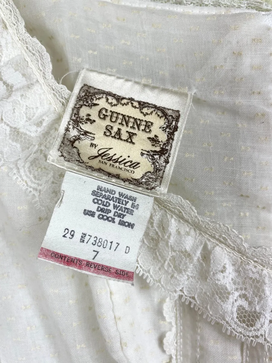 1970's Bishop Sleeve Gunne Sax