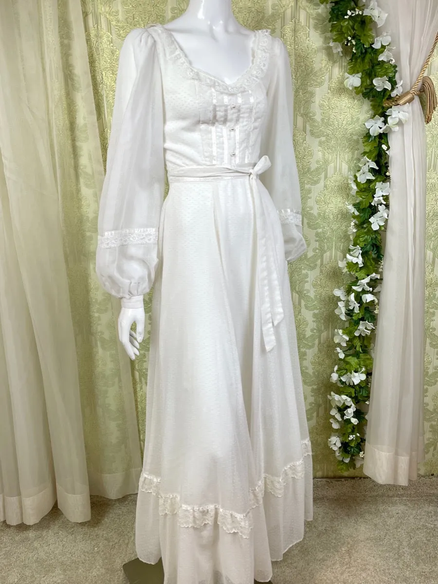 1970's Bishop Sleeve Gunne Sax