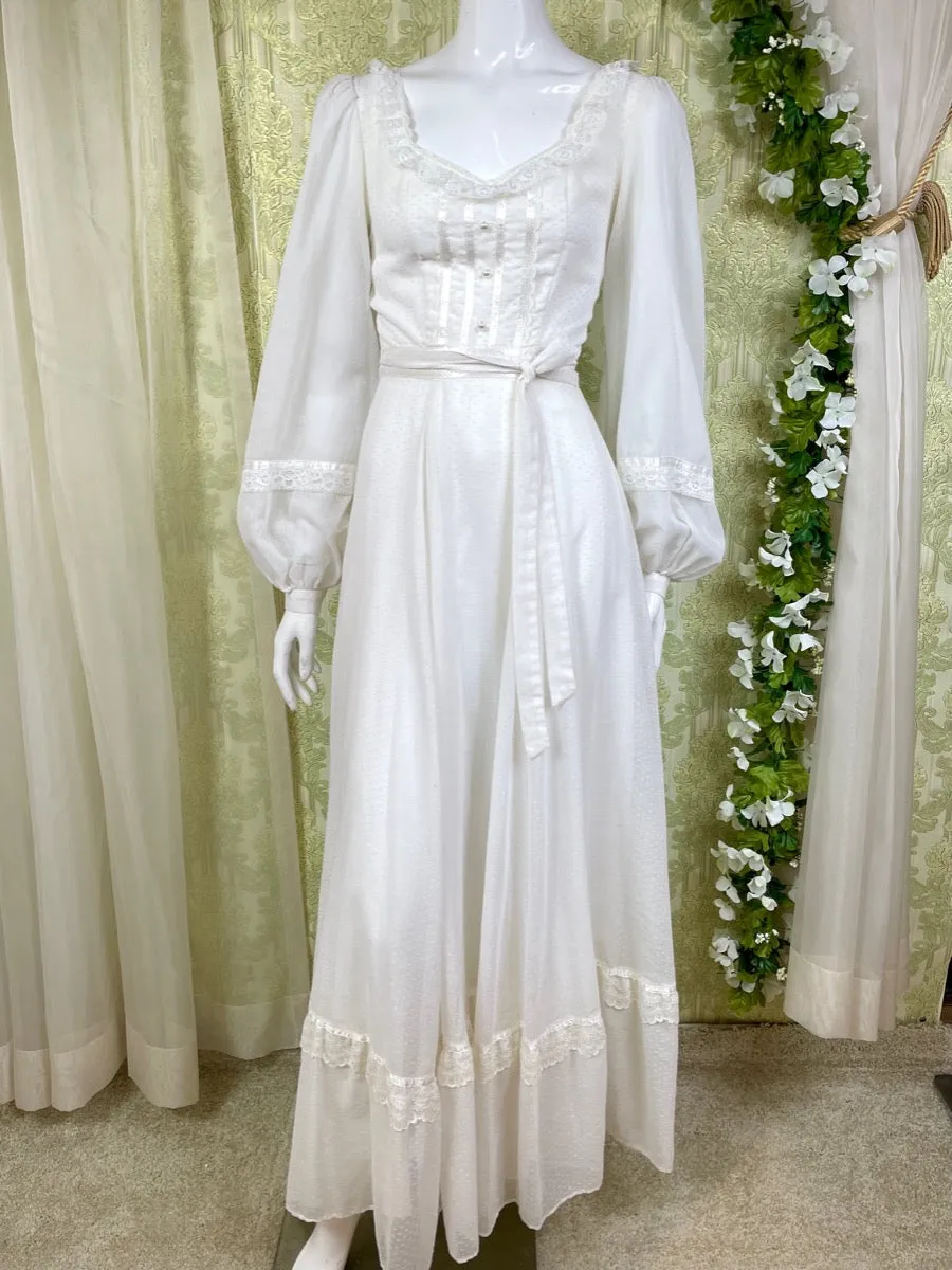 1970's Bishop Sleeve Gunne Sax