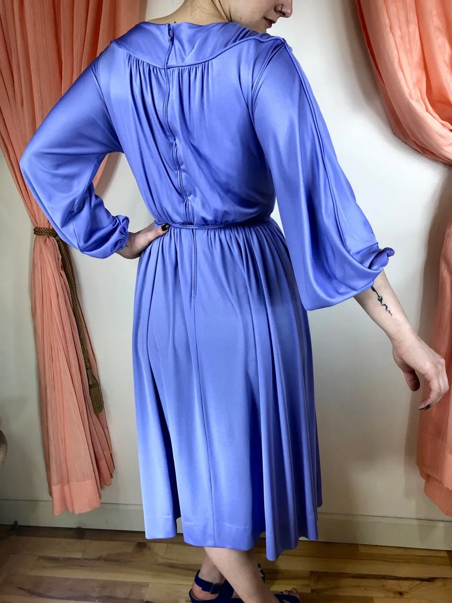 1970's Gathered Donald Brooks Dress
