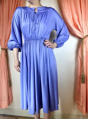 1970's Gathered Donald Brooks Dress