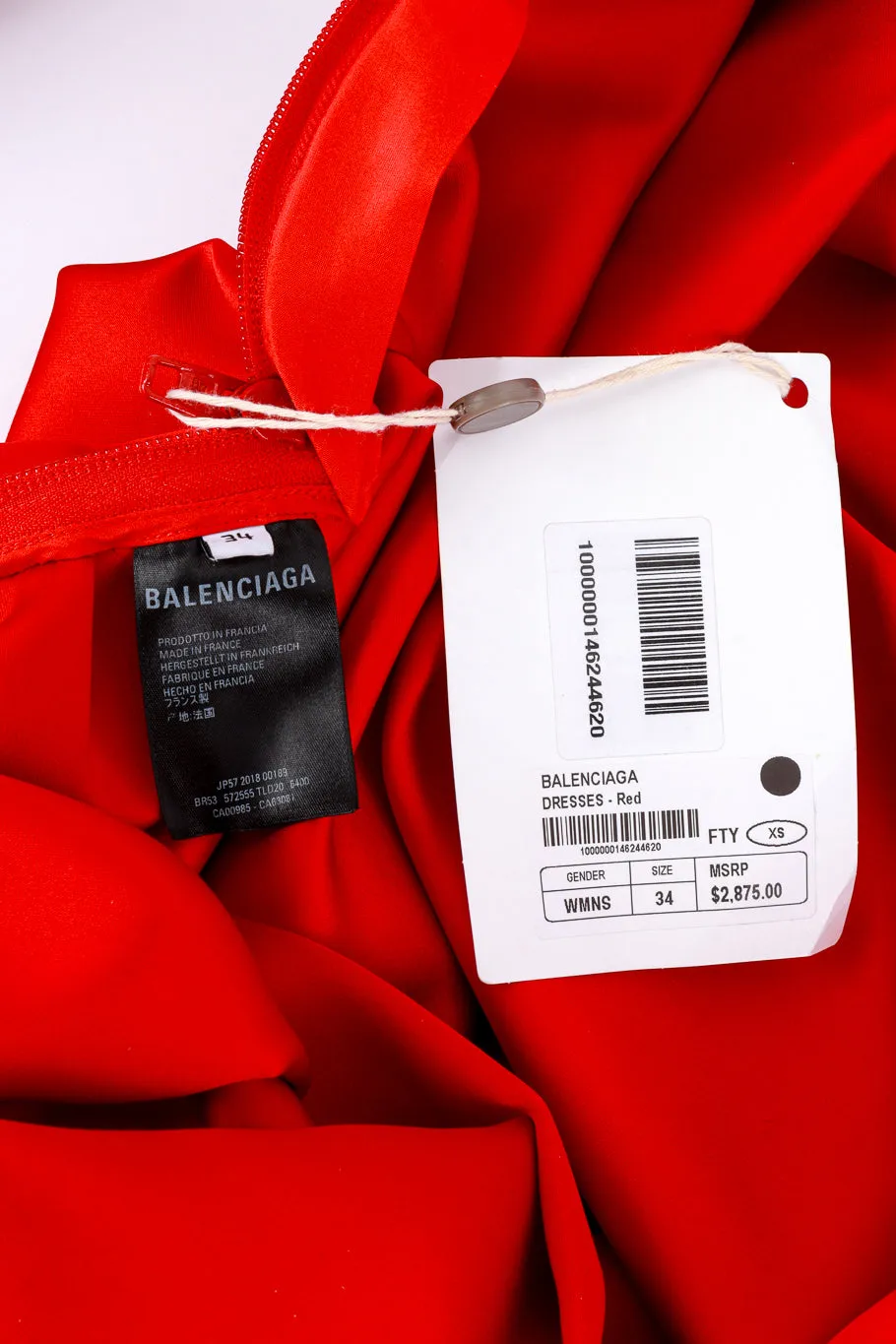 2019 S/S 'Lady in Red' Structural Gown