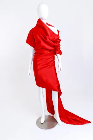 2019 S/S 'Lady in Red' Structural Gown
