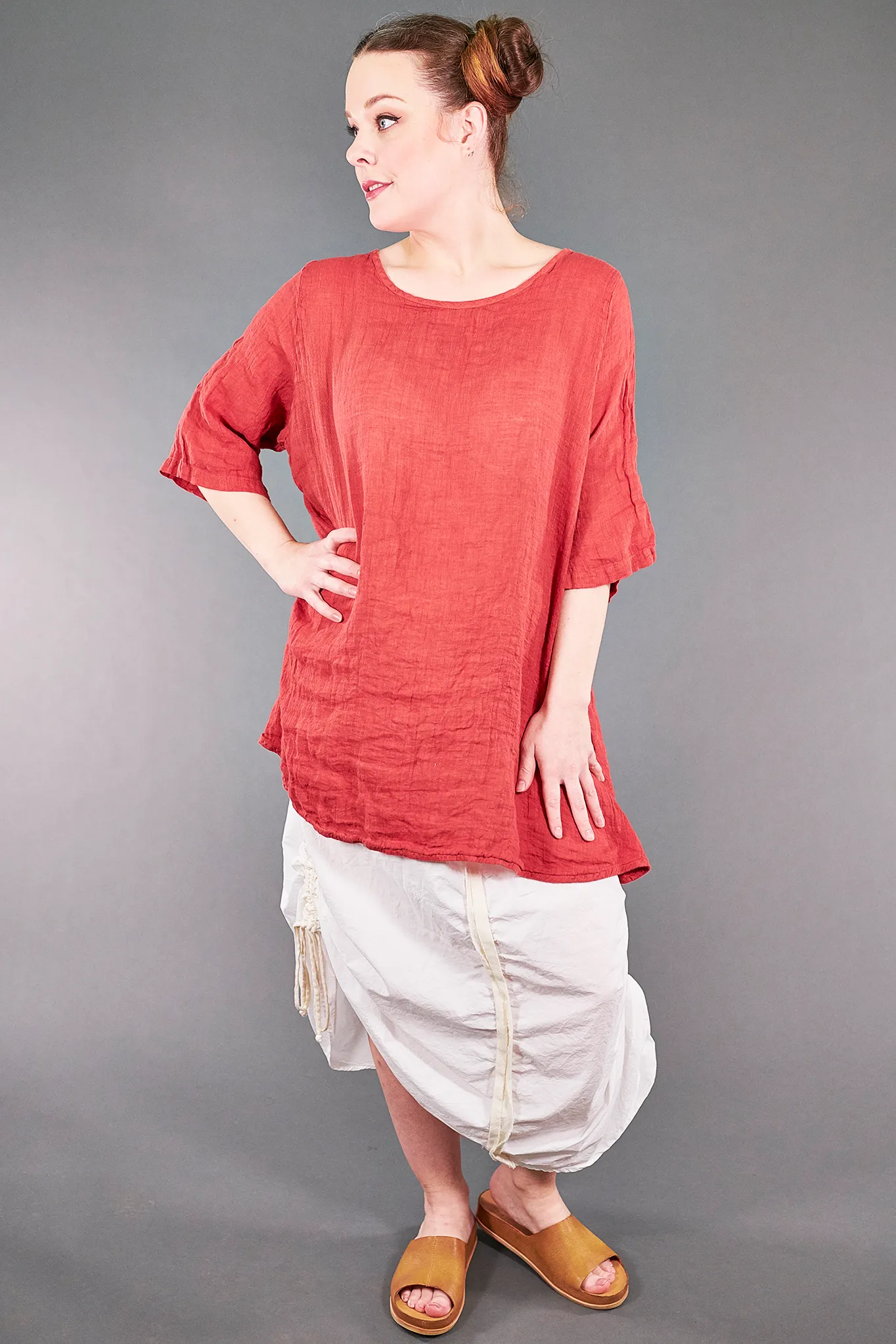 4178 Summer Lawn Skirt White/Natural