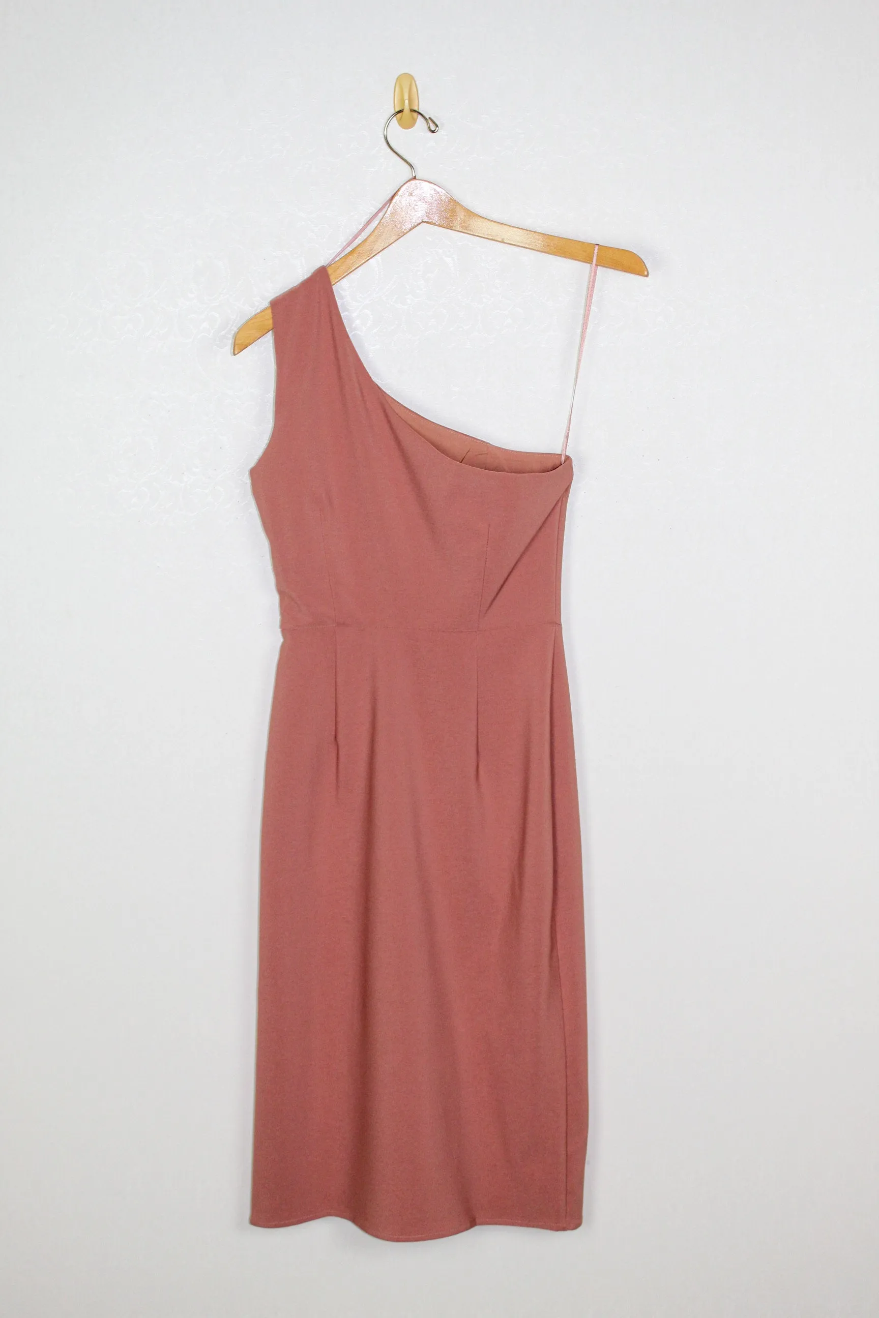 Adelyn Rae Selia Asymmetrical One Shoulder Dress