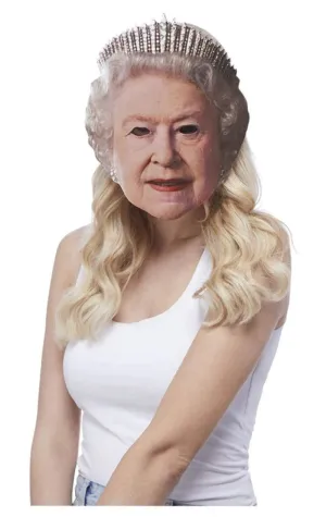 Adult Card The Queen Mask