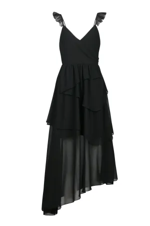 Alice Midi Dress- Black