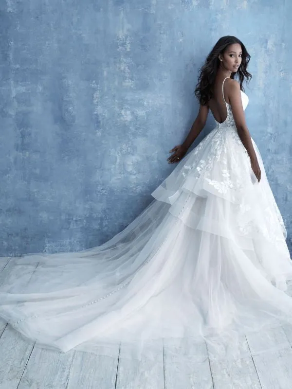 Allure Size 12 9721 Ivory Gown