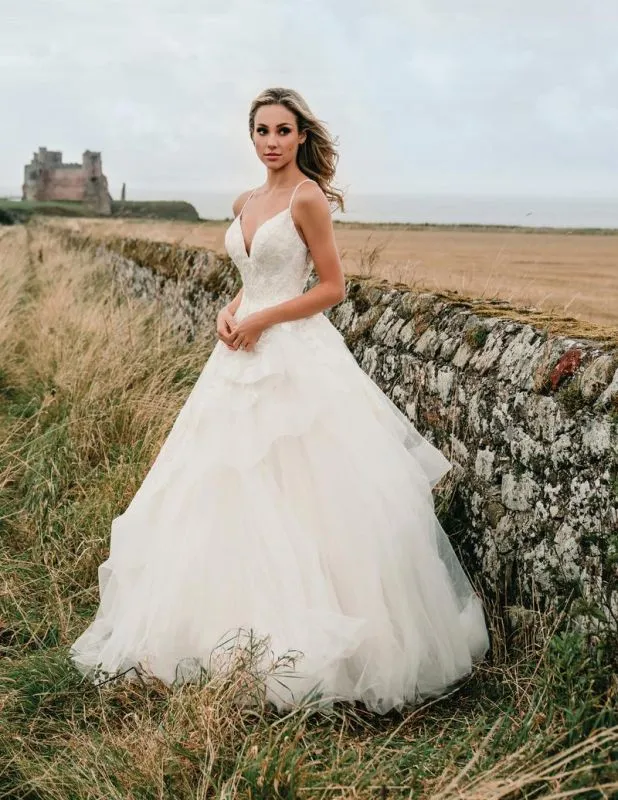Allure Size 12 9721 Ivory Gown