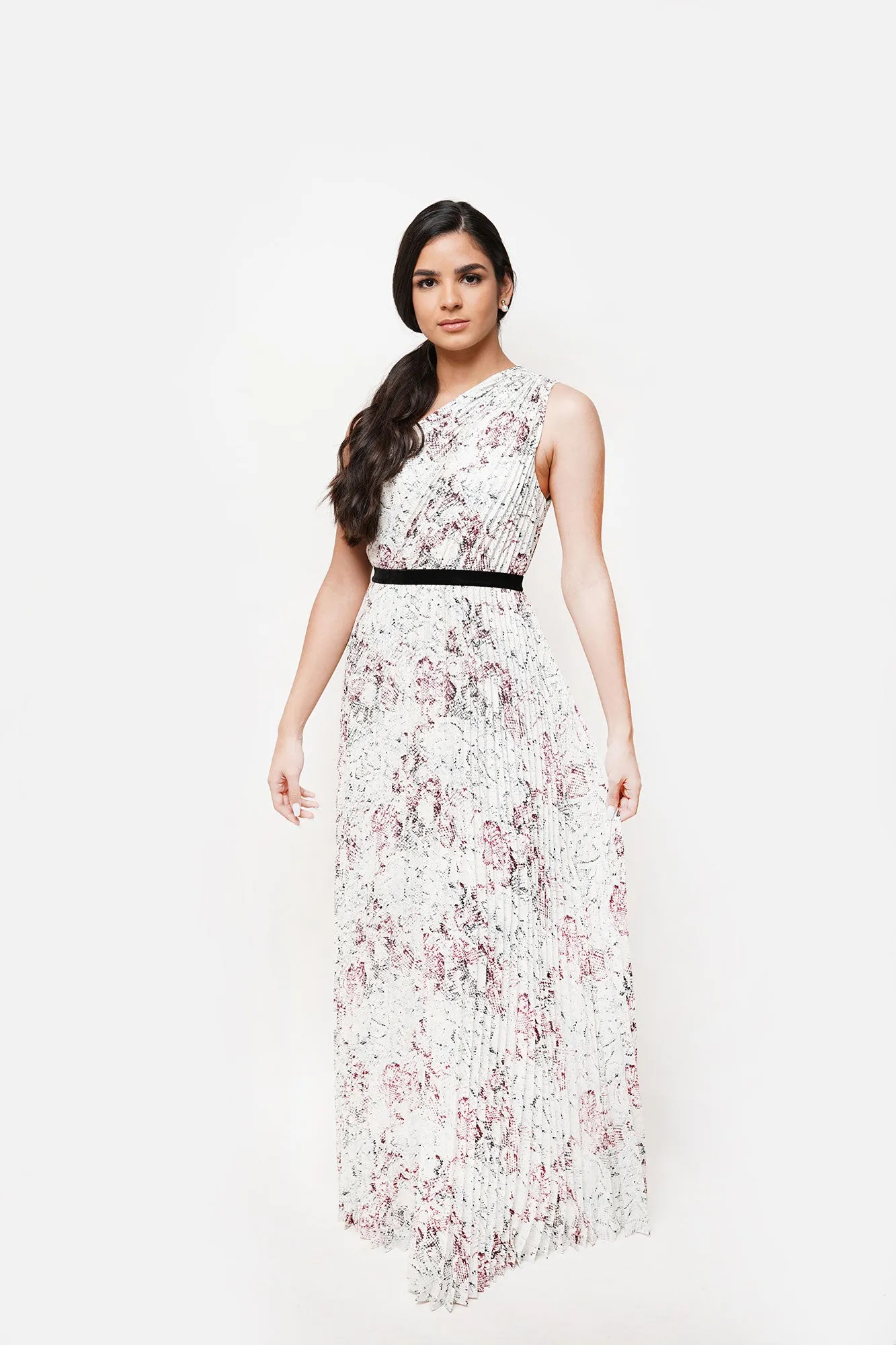 Anaelle One Shoulder Maxi Dress