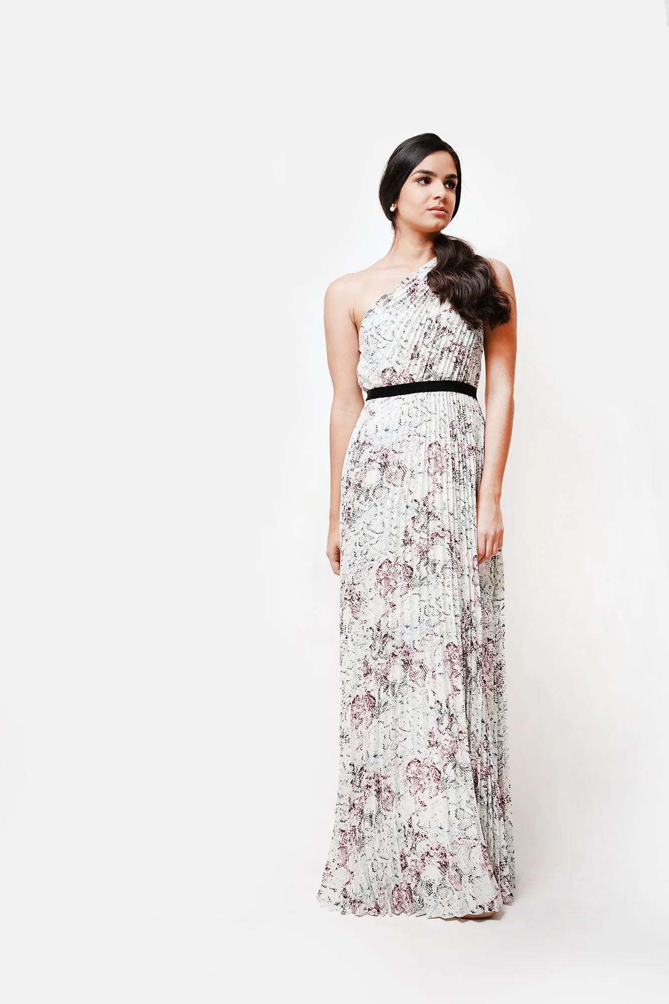 Anaelle One Shoulder Maxi Dress