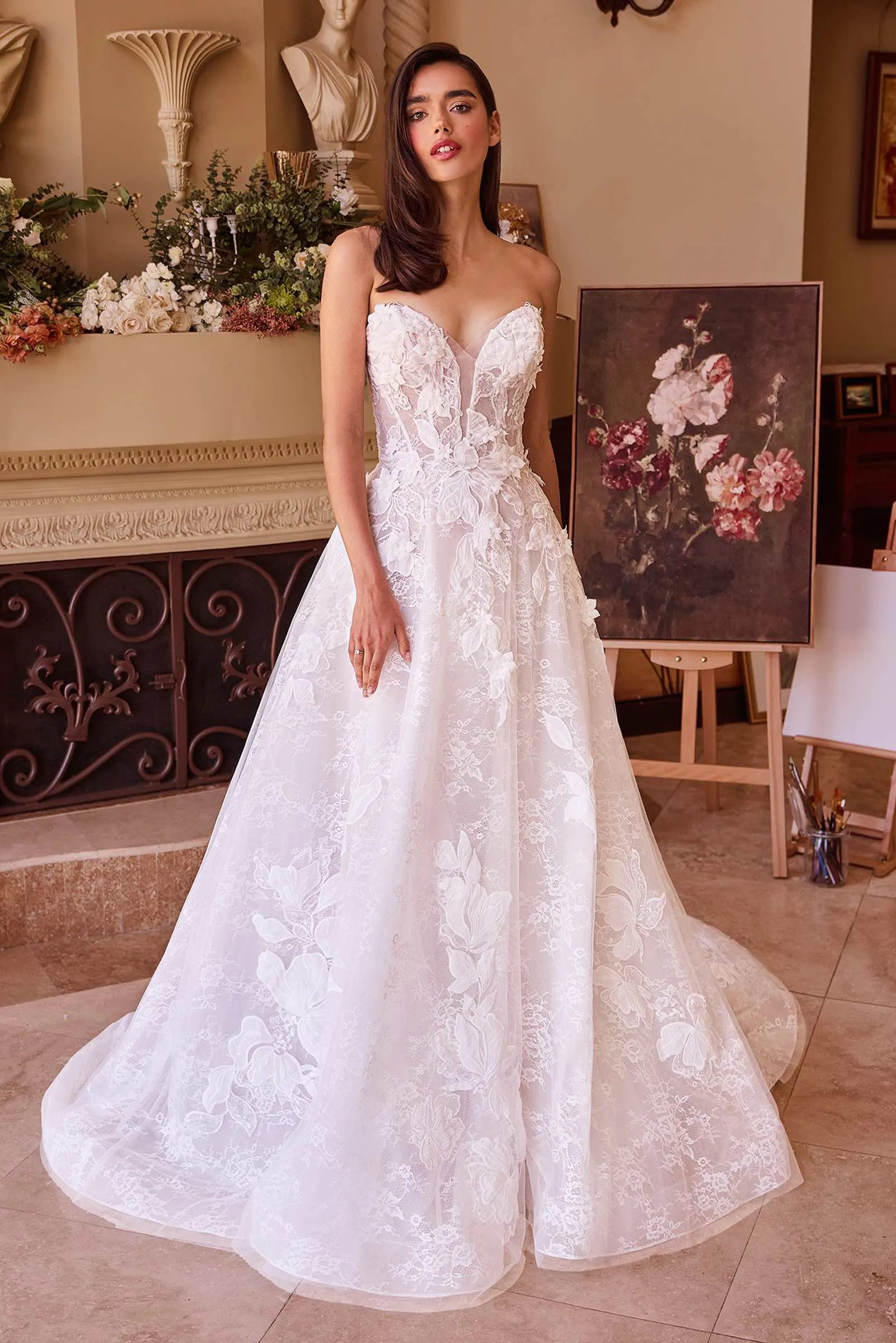 Andrea & Leo WL034 Wedding Dress Lace A-Line Ball Gown