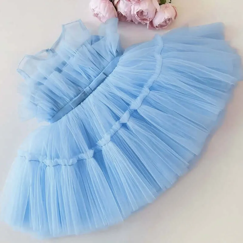 Baby Girl Dress Cute Bow Newborn Princess Dresses