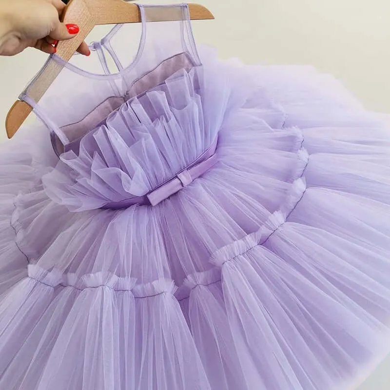Baby Girl Dress Cute Bow Newborn Princess Dresses