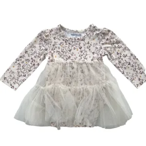Baby Sprouts  Tulle Bodysuit Dress