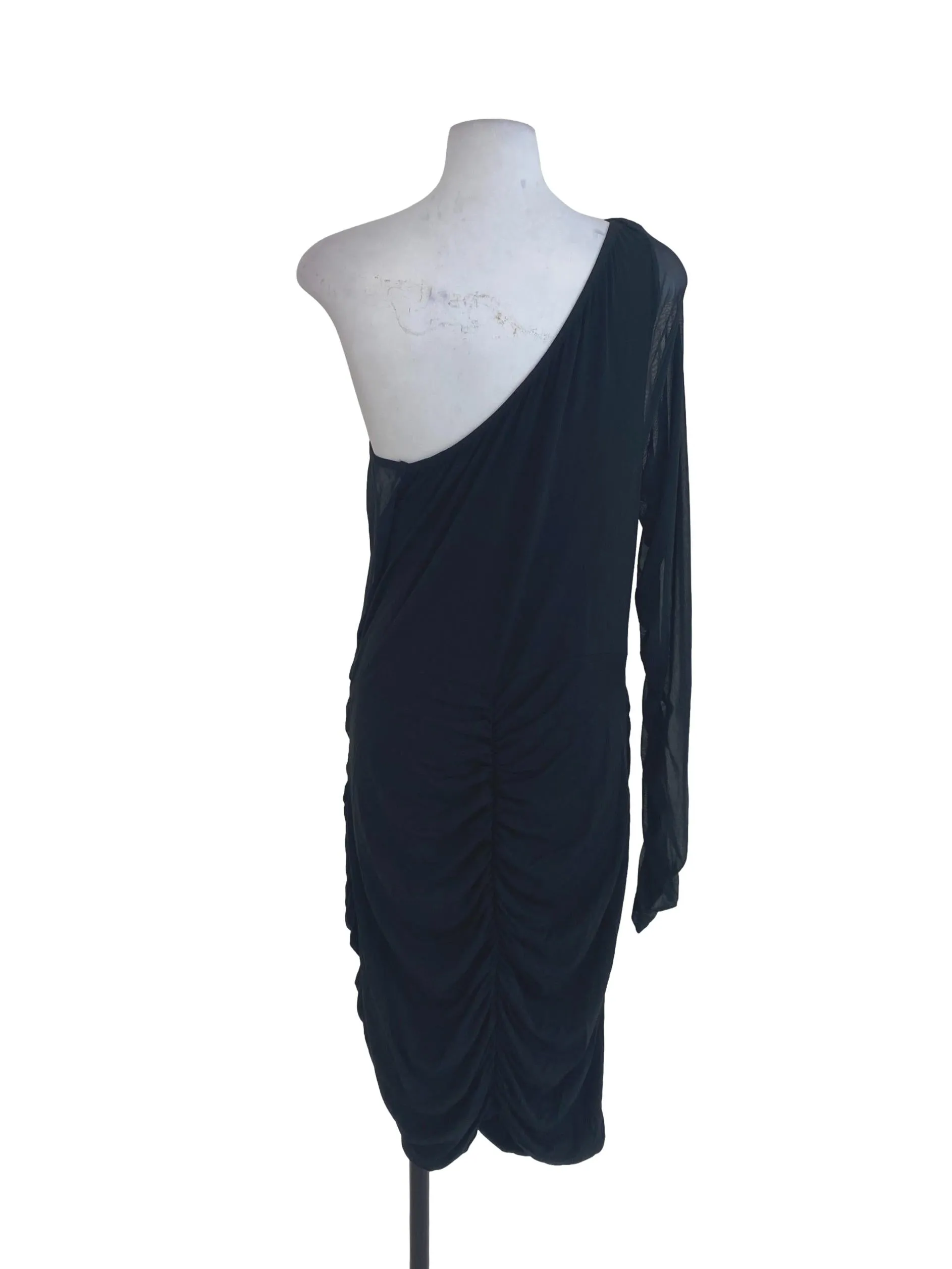 Black Toga Dress