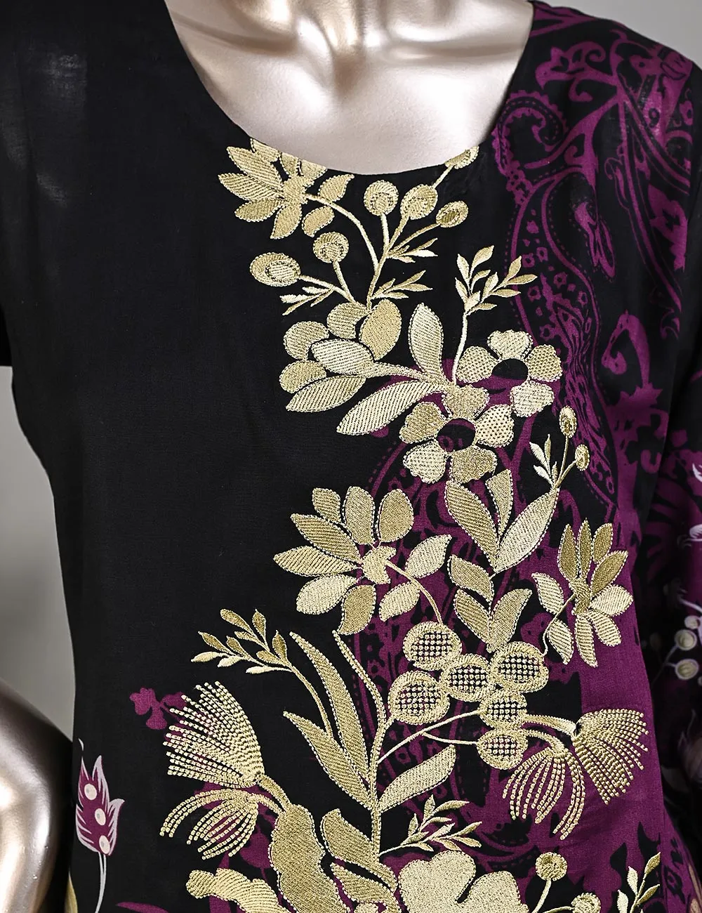 BLC-02A - Amigo Love | Un-Stitched Embroidered Lawn Dress