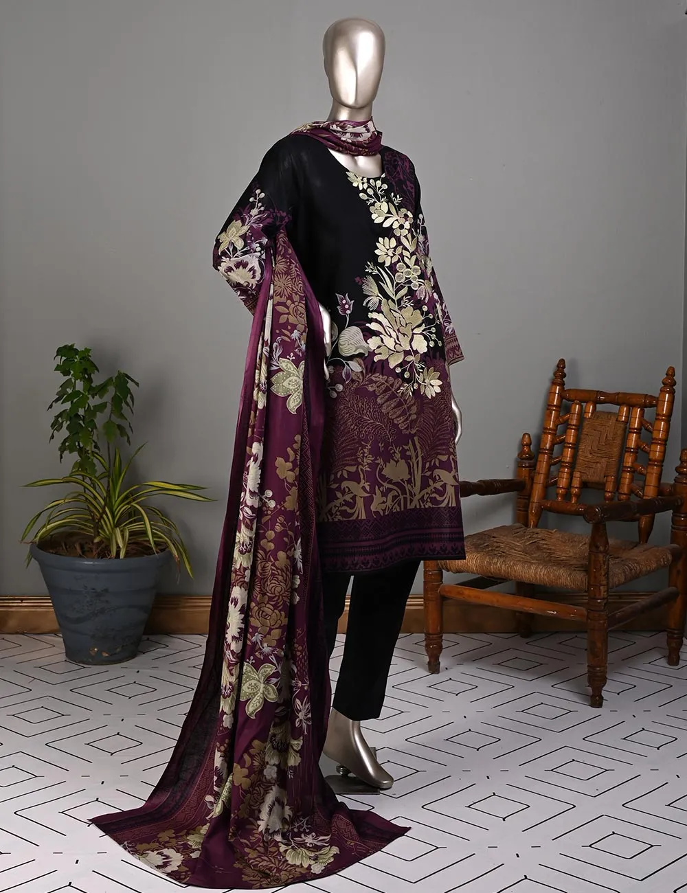 BLC-02A - Amigo Love | Un-Stitched Embroidered Lawn Dress