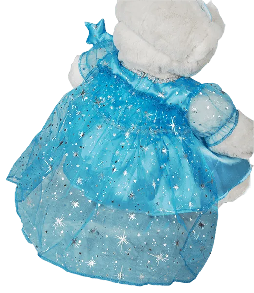 Blue Snow Princess Gown