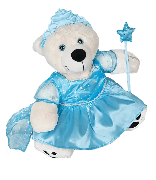 Blue Snow Princess Gown