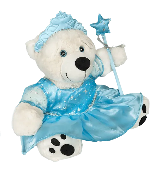 Blue Snow Princess Gown
