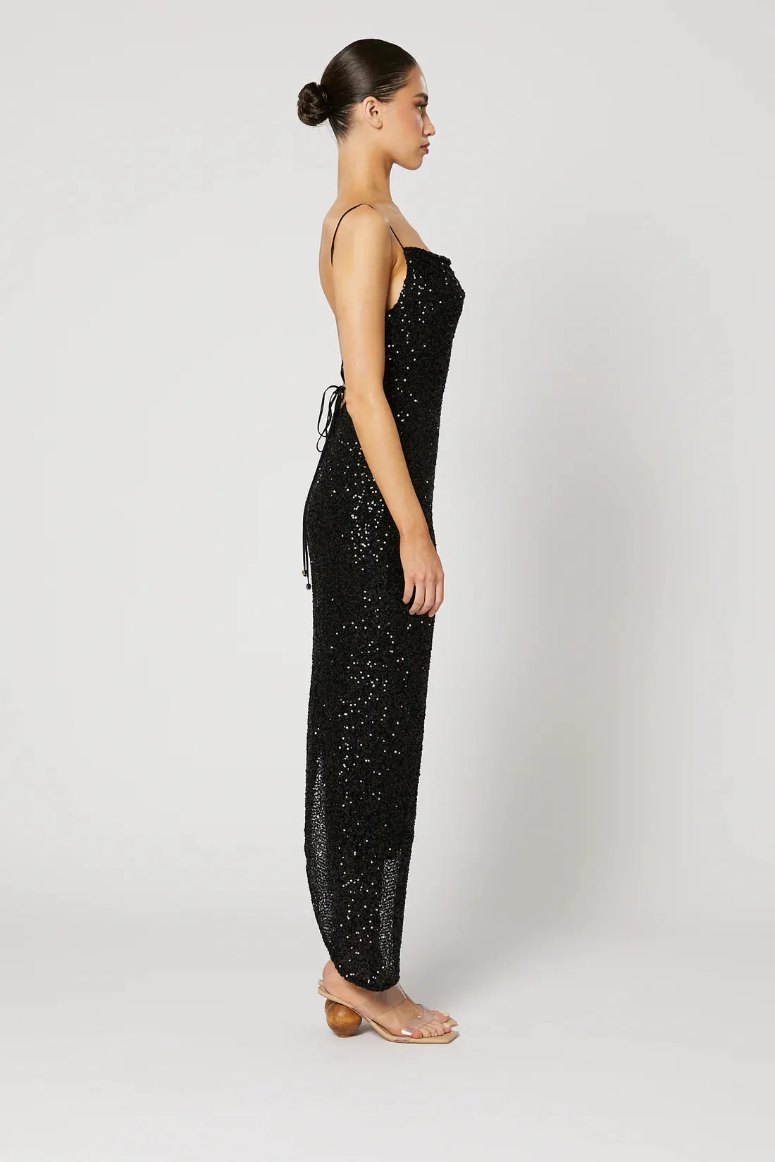 CHANDRA ASYMMETRICAL DRESS