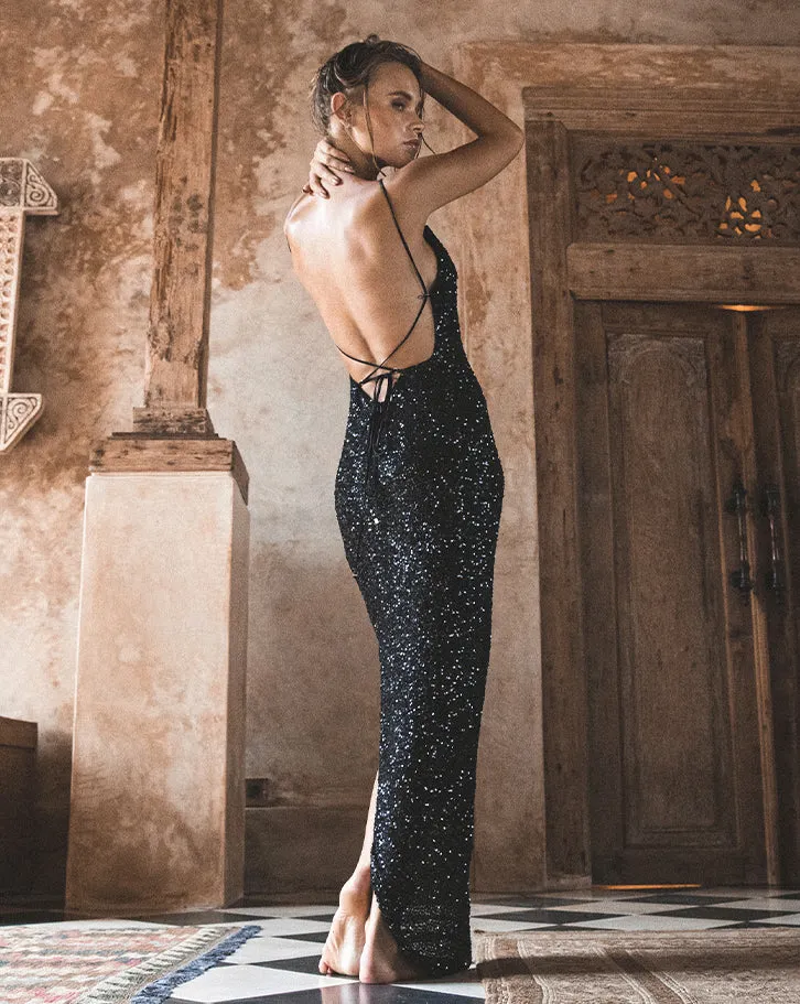 CHANDRA ASYMMETRICAL DRESS