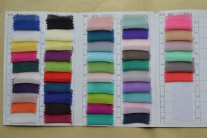 Chiffon Color Chart--30D
