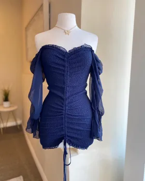 Chiffon Scrunge Dress