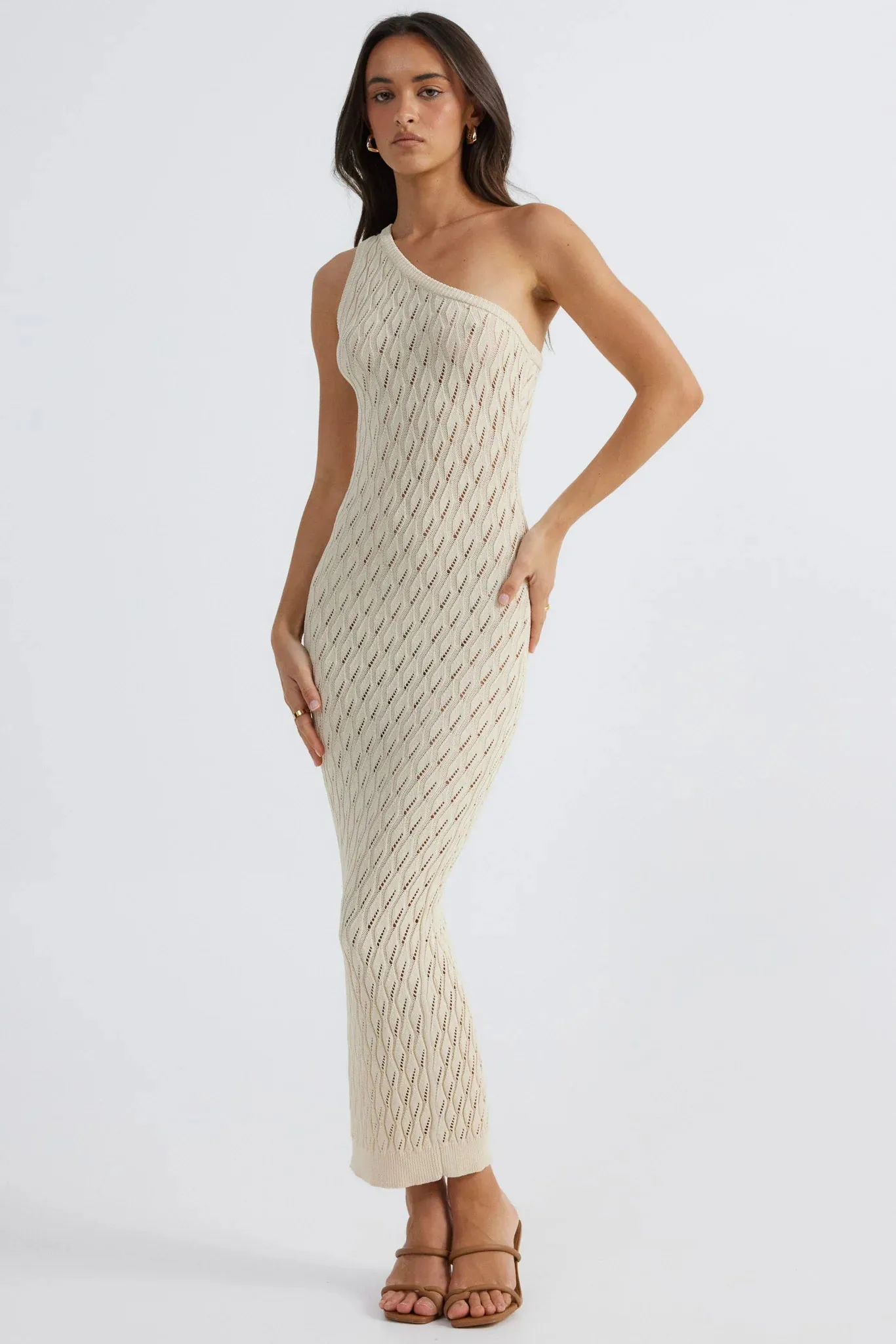 Claire One Shoulder Maxi Dress
