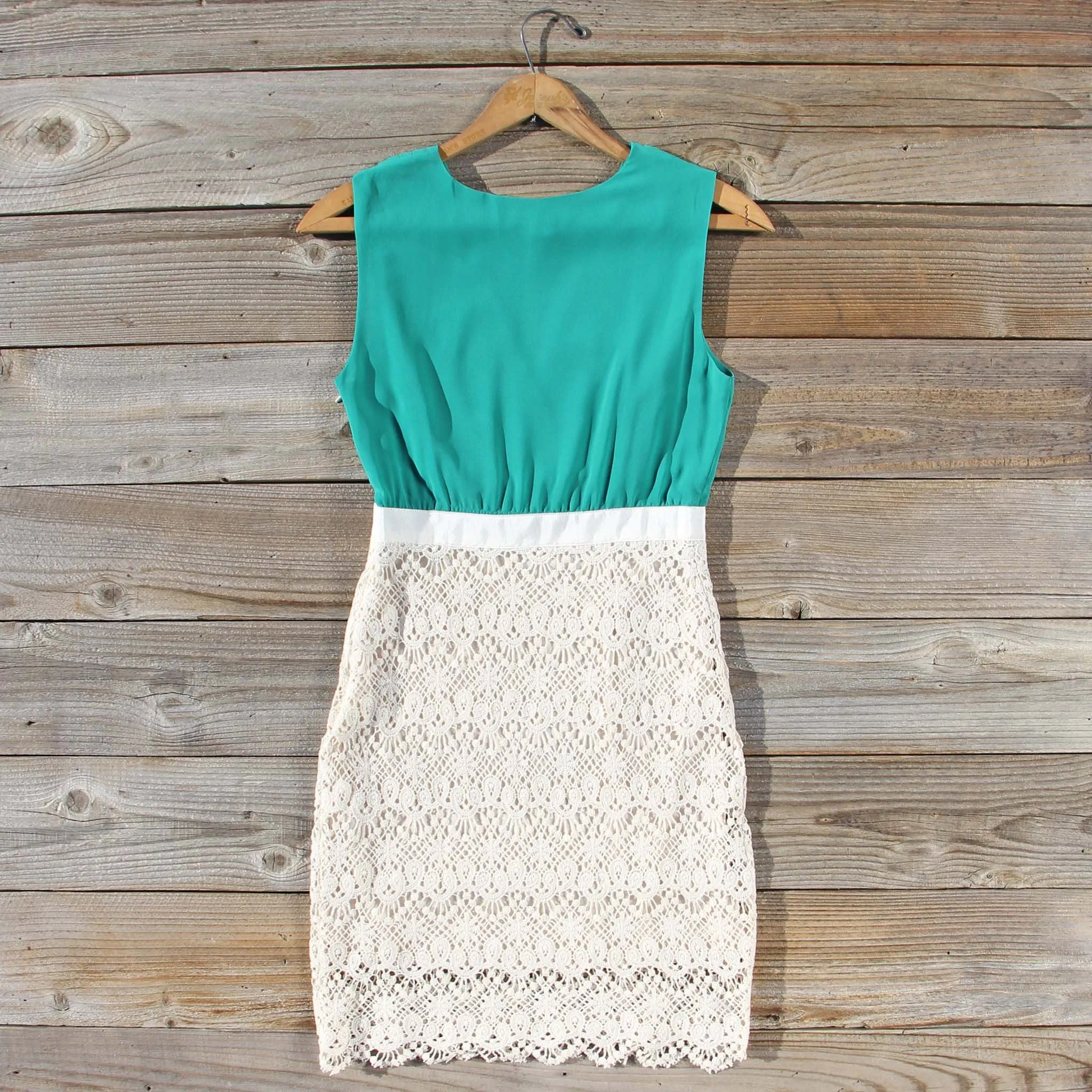 Clover Sky Lace Dress
