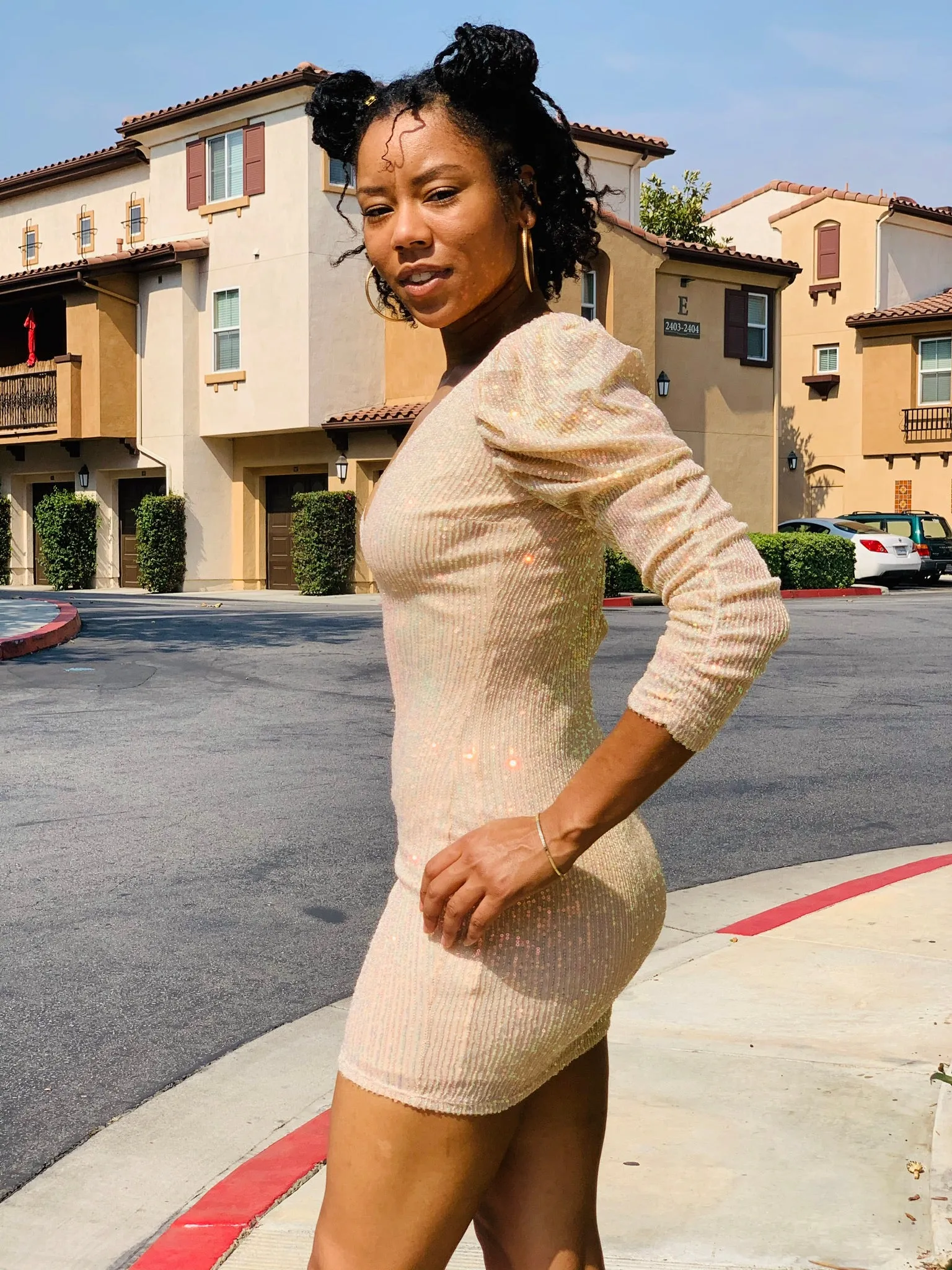 Cold Shoulder Dress