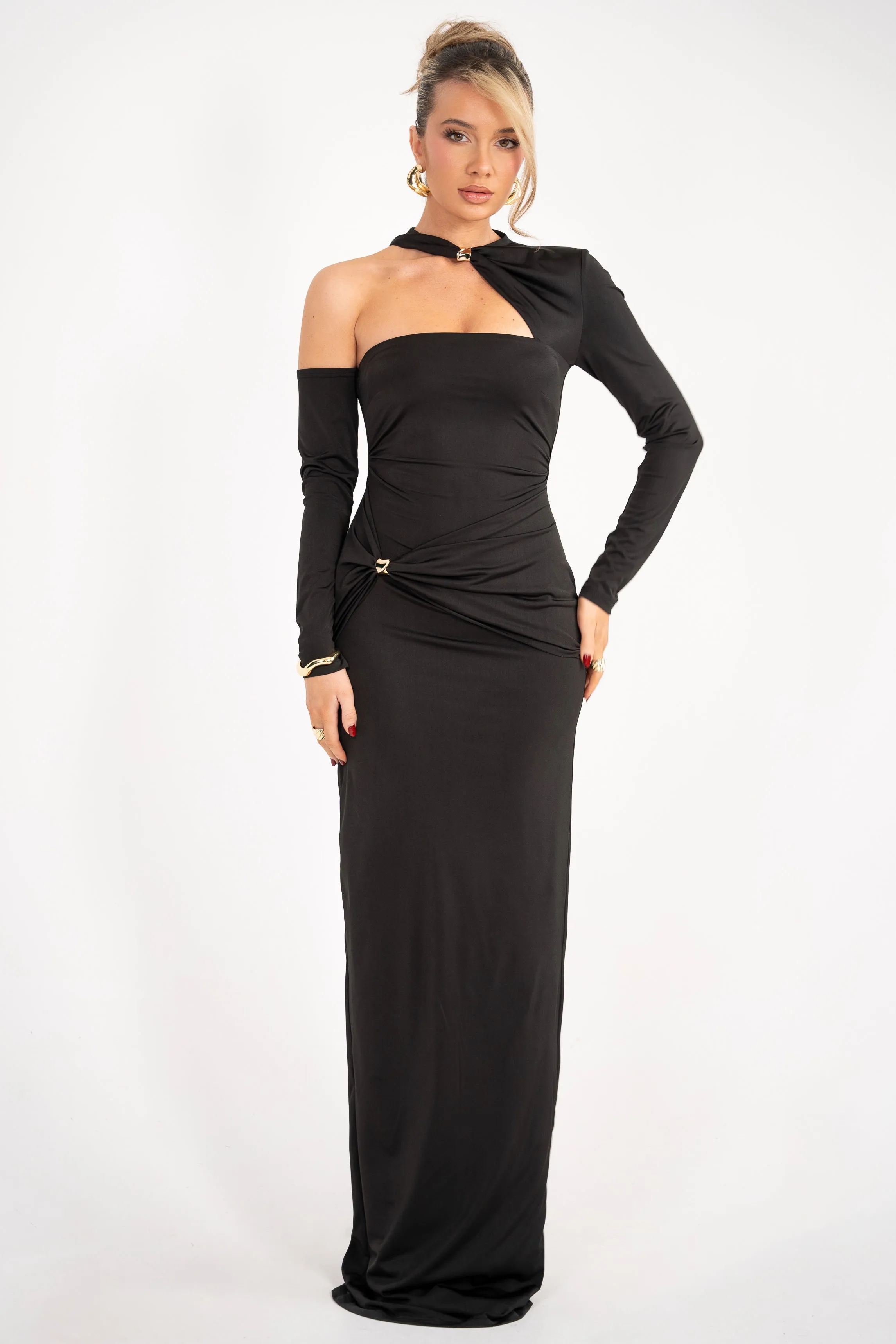 Coraline Black Dress