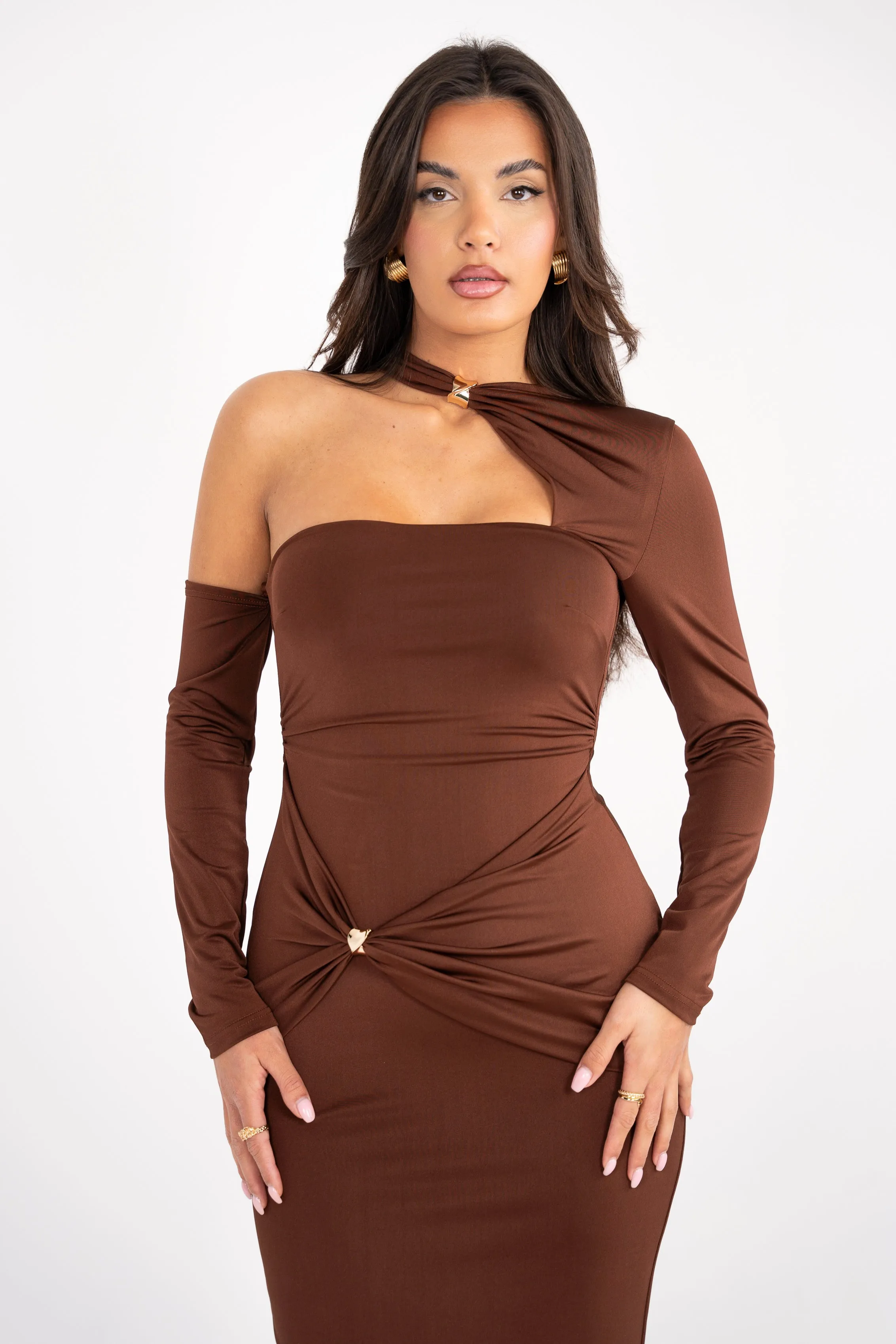 Coraline Chocolate Dress