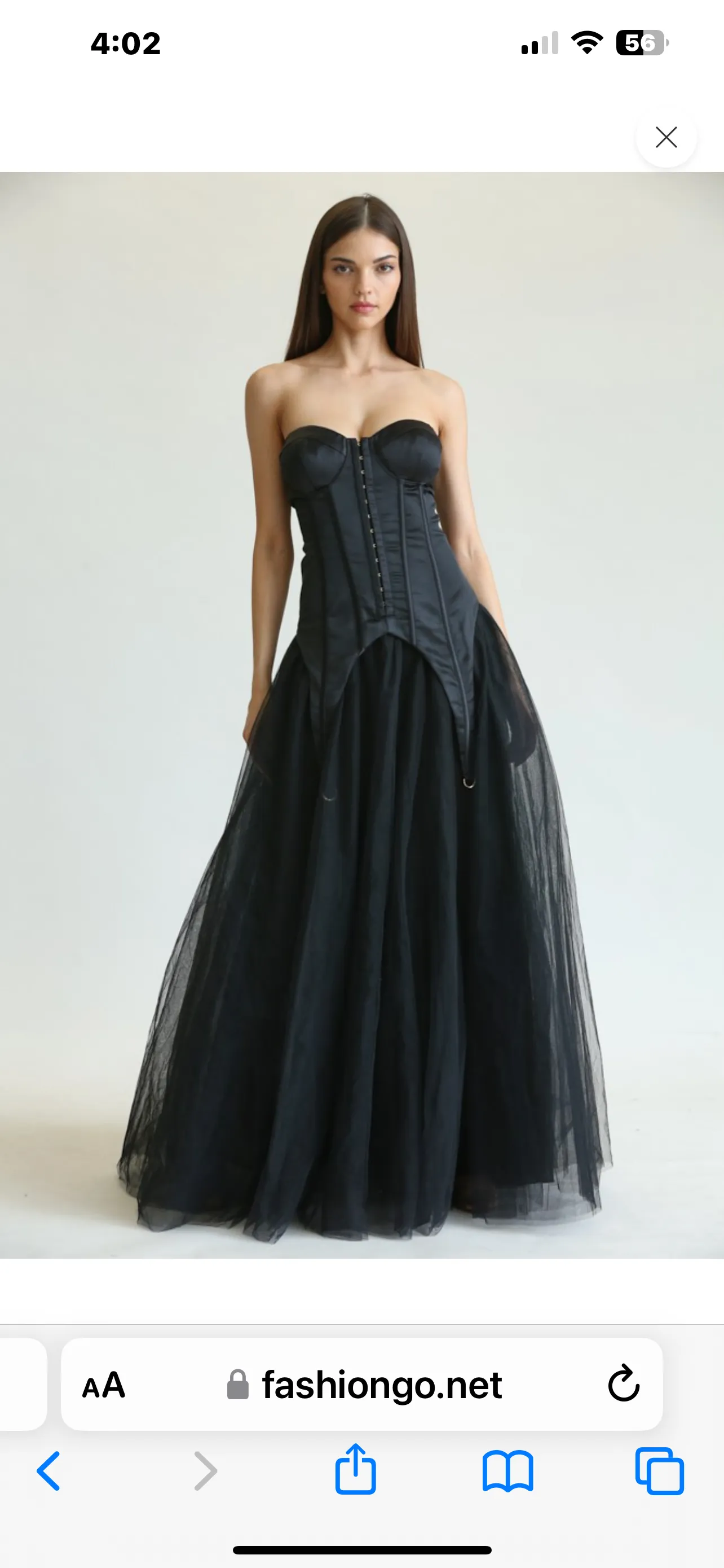 Corset Ballerina Gown