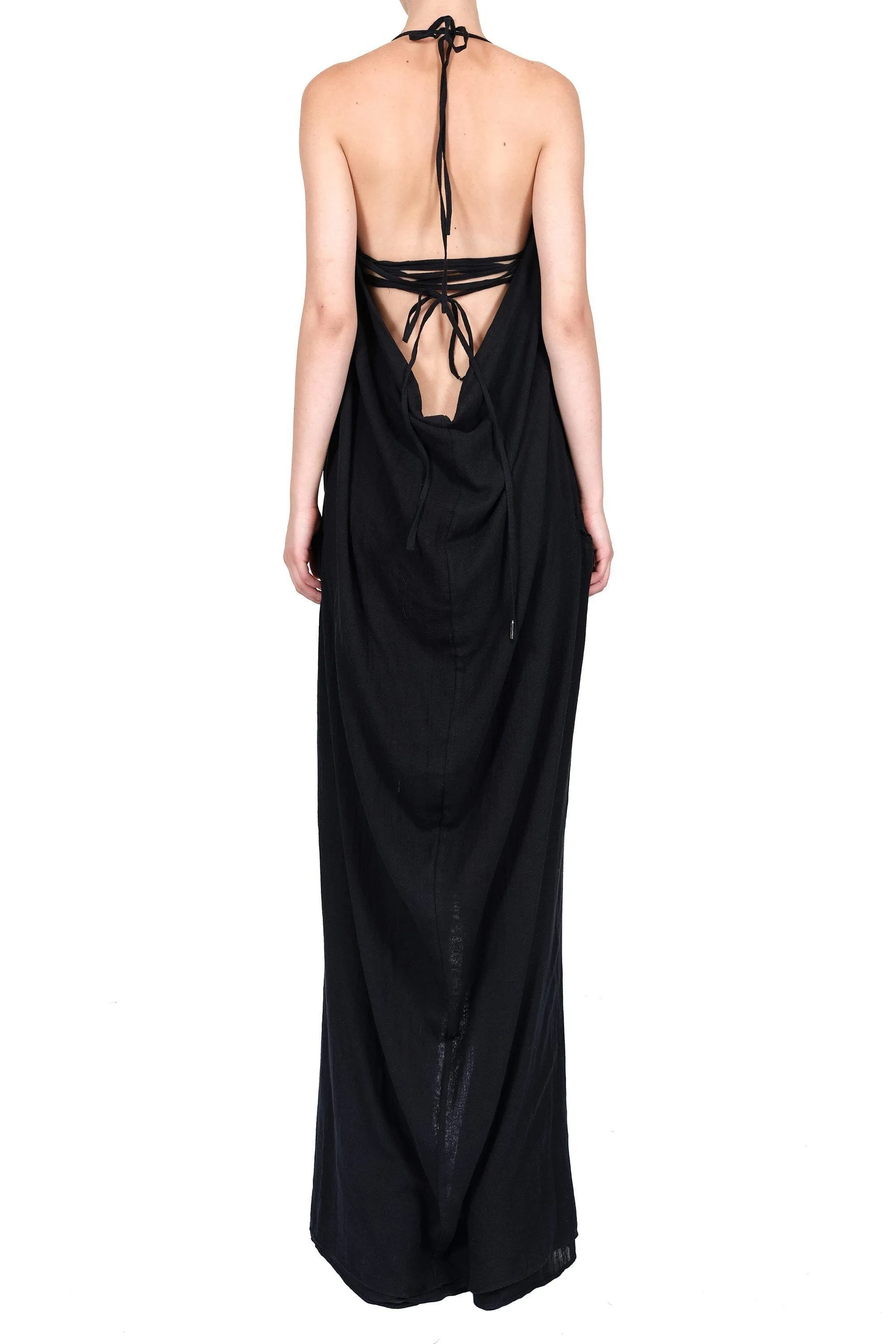 Cotton Dress with Mirror Detail