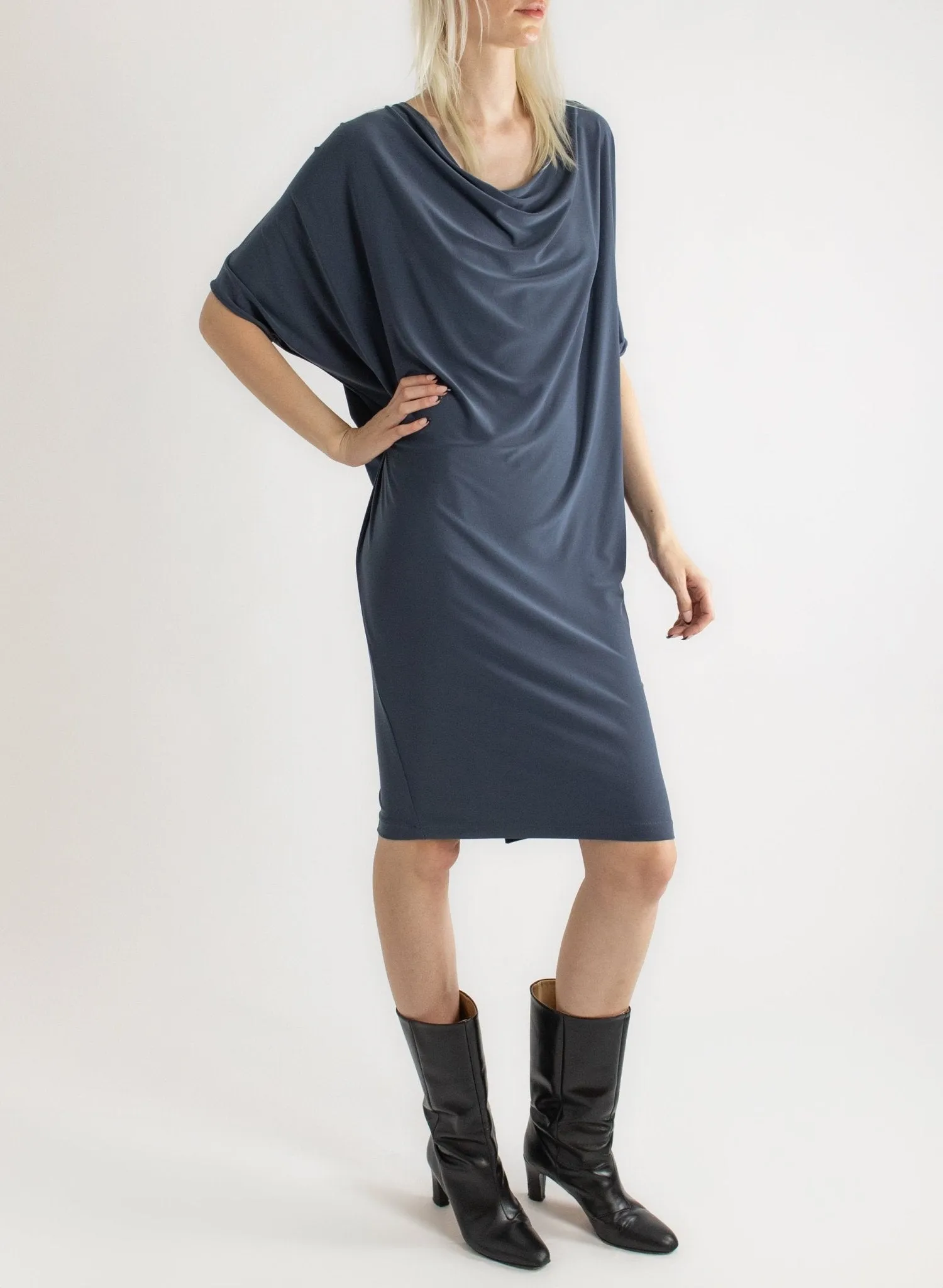Crux Dress - Charcoal