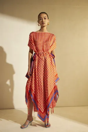 Cuin   I    Asymmetrical Dress Modal Satin