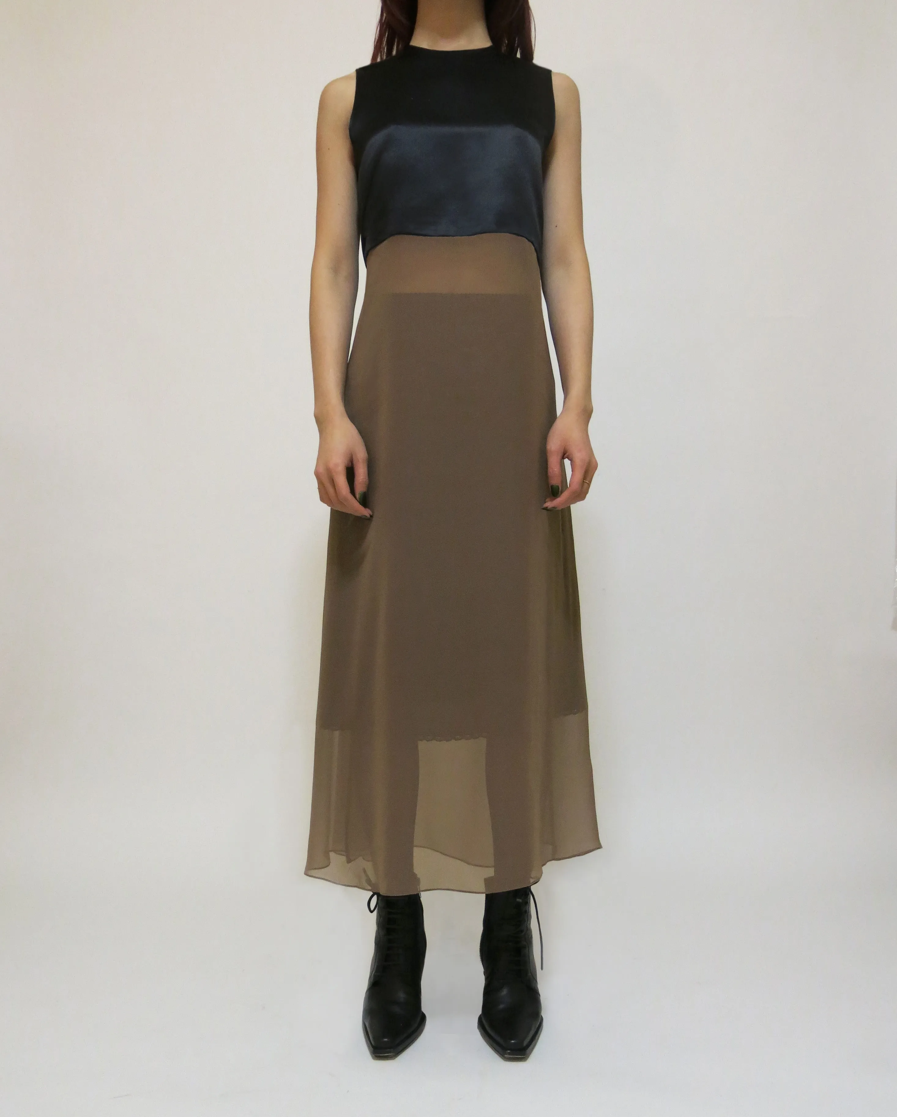 Daria 2-Tone Dress