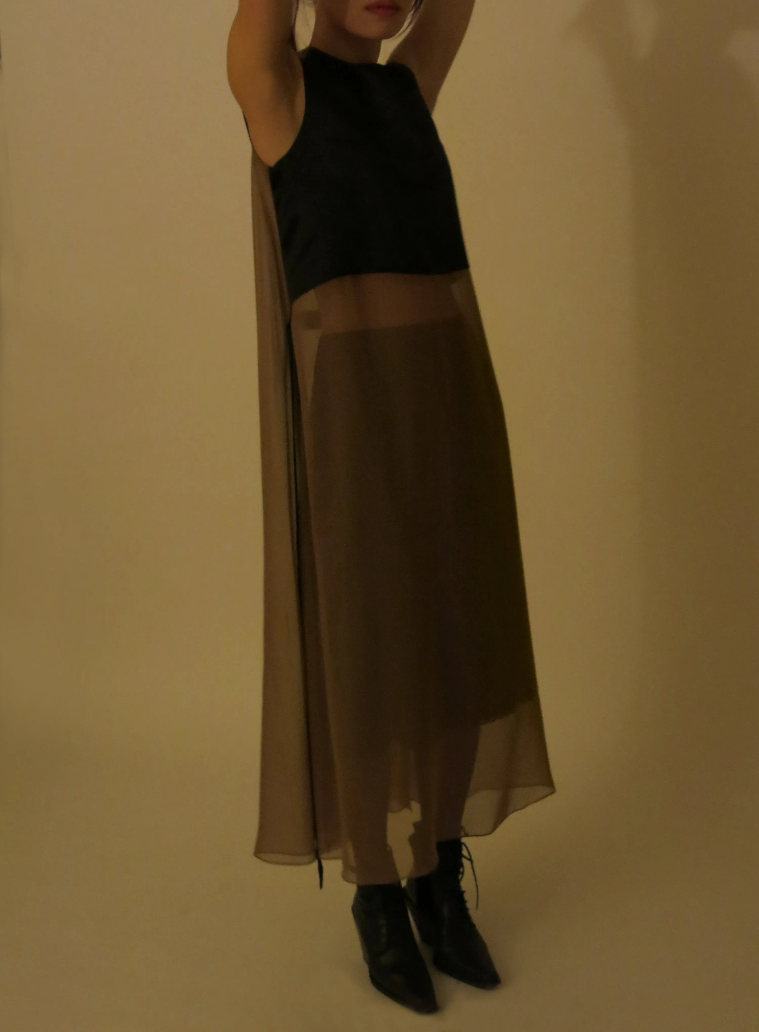 Daria 2-Tone Dress