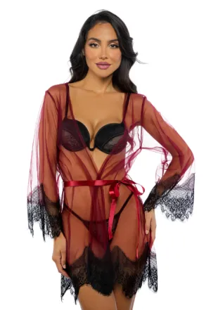 Daydream Mini Robe - Red LI767