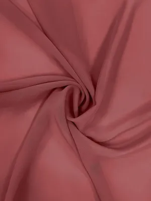 Desert Rose Chiffon Fabric By The 1/2 Yard