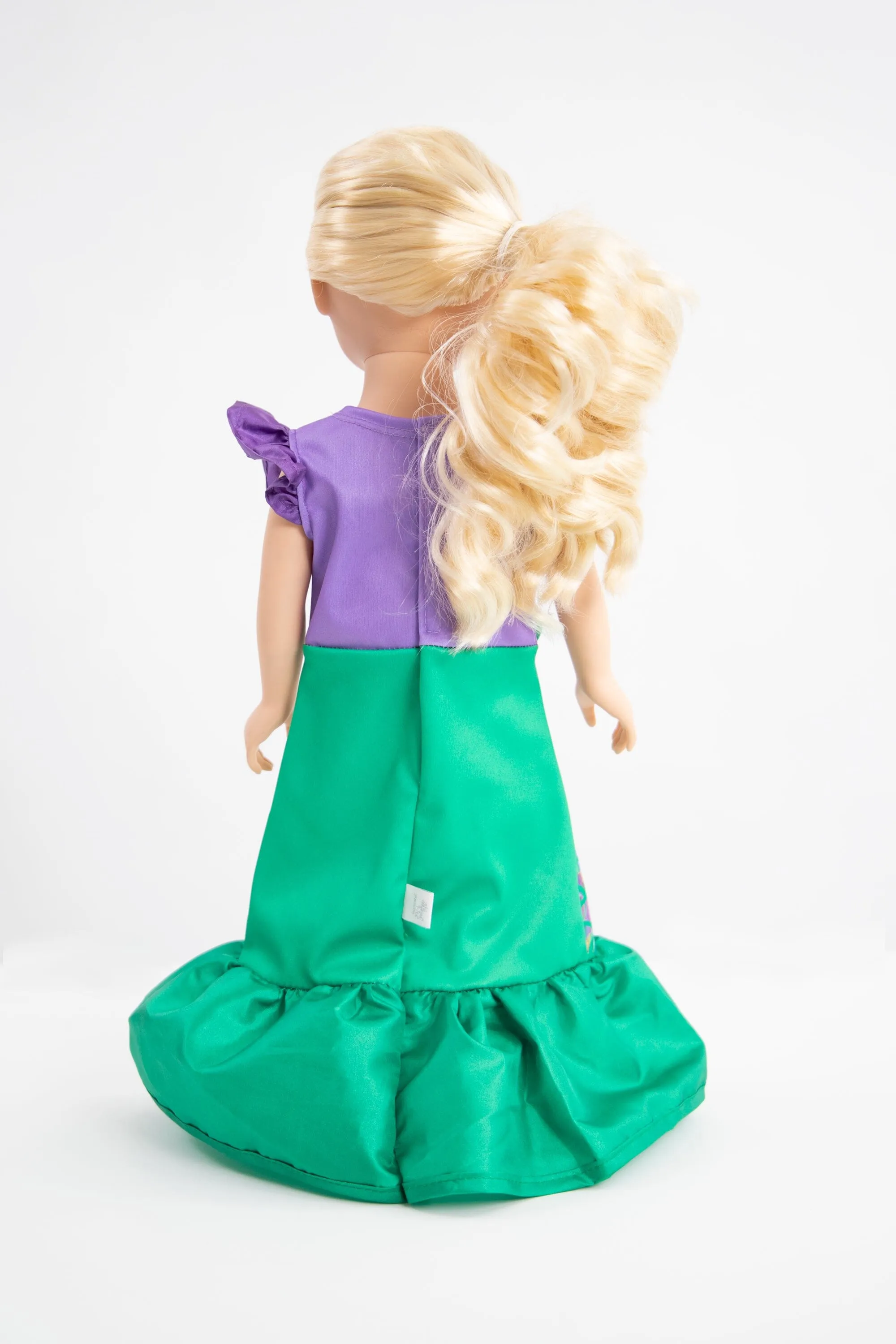 Doll Dress Classic Mermaid - Out of Stock (Available for Backorder)