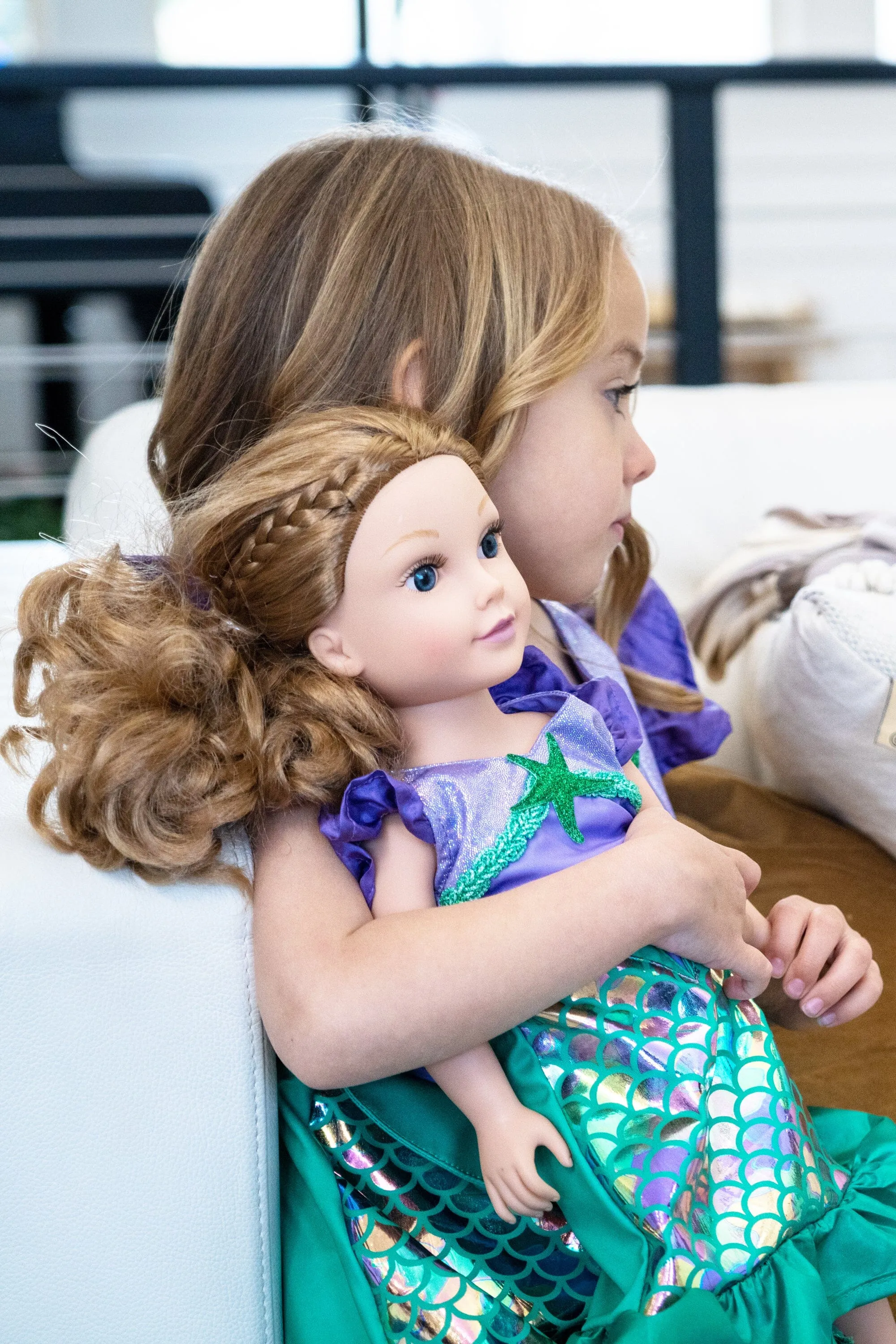 Doll Dress Classic Mermaid - Out of Stock (Available for Backorder)