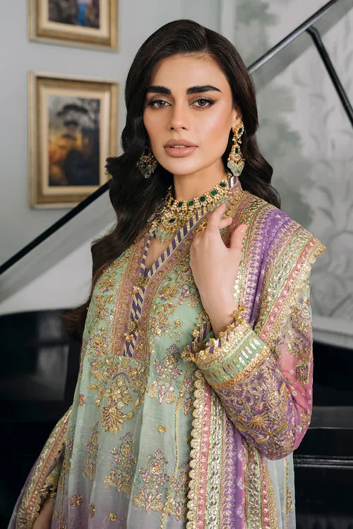 Embroidered Chiffon Kameez Trouser Pakistani Party Wear