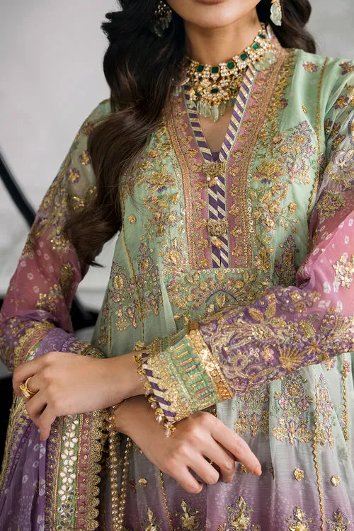 Embroidered Chiffon Kameez Trouser Pakistani Party Wear