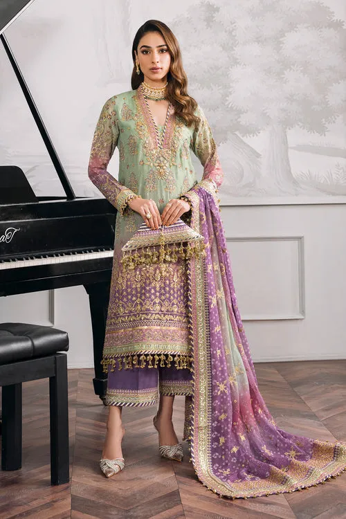 Embroidered Chiffon Kameez Trouser Pakistani Party Wear