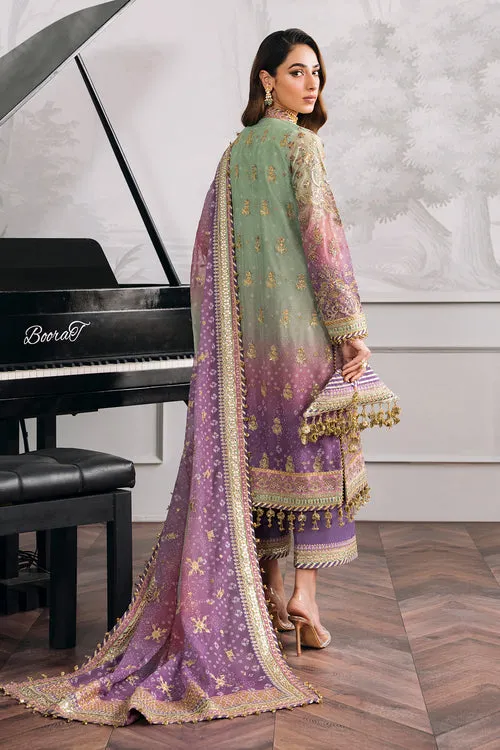 Embroidered Chiffon Kameez Trouser Pakistani Party Wear