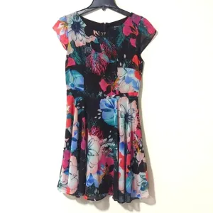 French Connection floral reef Women's chiffon dress.